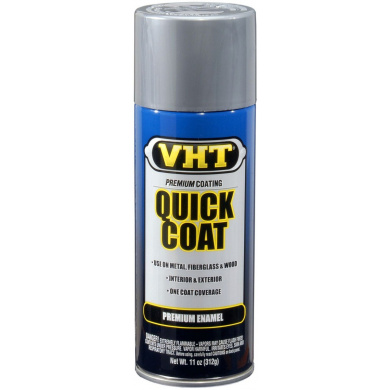 VHT Quick Coat verf spuitbus - Aluminium - 400ml
