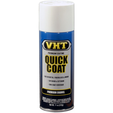 VHT Quick Coat peinture aérosol - Blanc - 400ml