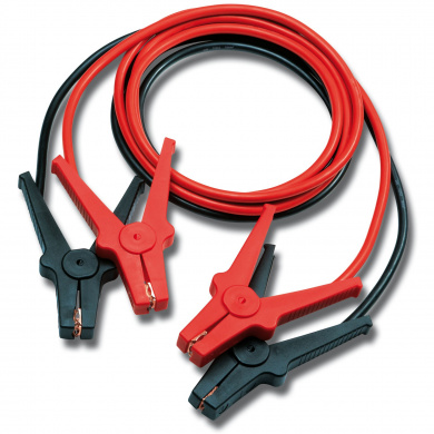 Start Cable Set with Isolated Plastic Battery Clamps - TüV/GS-tested