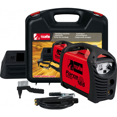 TELWIN FORCE 165 MMA-Electrode Welding Device - 150 Ampere