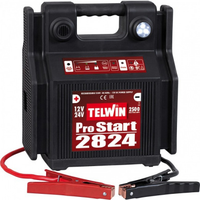 TELWIN PRO START 2824 Mobiele acculader met startbooster