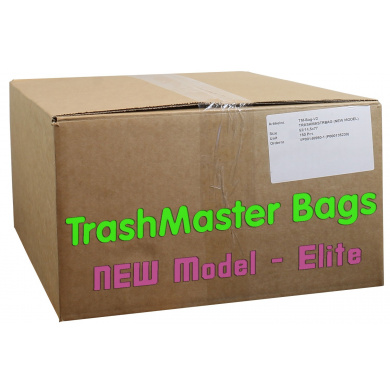 TrashMaster Elite 15SSEXF afvalzakken per 150 stuks * NIEUW MODEL *