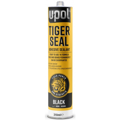 U-POL Tiger Seal PU sealant BLACK 300ml