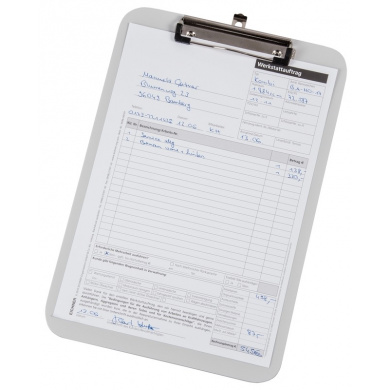 Clipboard SOLID Plastic with springclip
