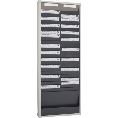 Card Sorting Board with 2 columns and 25 insert slots