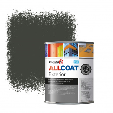 Zinsser Allcoat Exterior Wall Paint RAL 6006 Grey olive - 1 liter