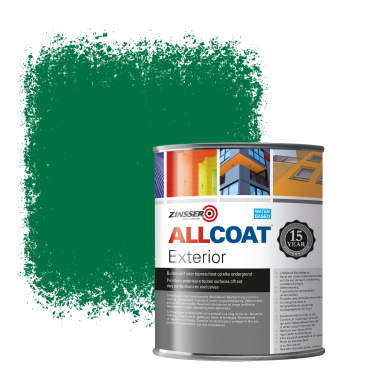 Zinsser Allcoat Exterior Wall Paint RAL 6029 Mint green - 1 liter