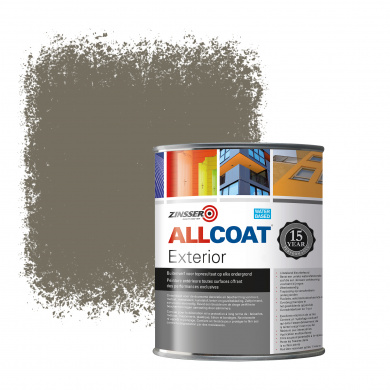 Zinsser Allcoat Exterior Wall Paint RAL 7006 Beige grey - 1 liter