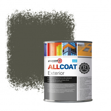 Zinsser Allcoat Exterior Wall Paint RAL 7013 Brown-grey - 1 liter