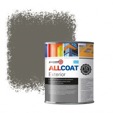 Zinsser Allcoat Exterior Wall Paint RAL 7039 Quartz grey - 1 liter