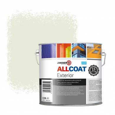 Zinsser Allcoat Exterior Wall Paint RAL 9002 Grey white - 2,5 liter