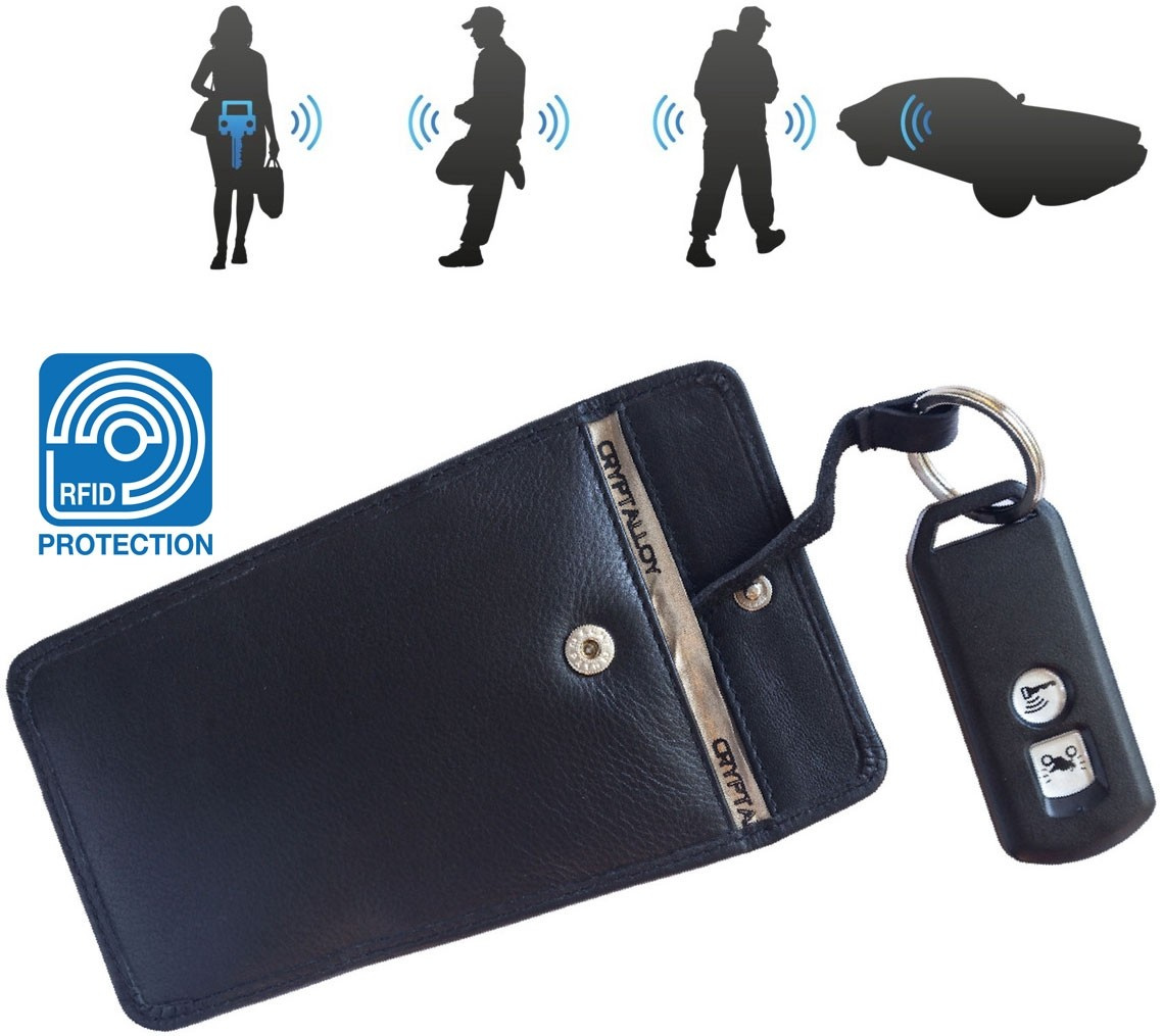 Schlüsselmäppchen für Auto-Funkschlüssel – gegen Auto-Diebstahl