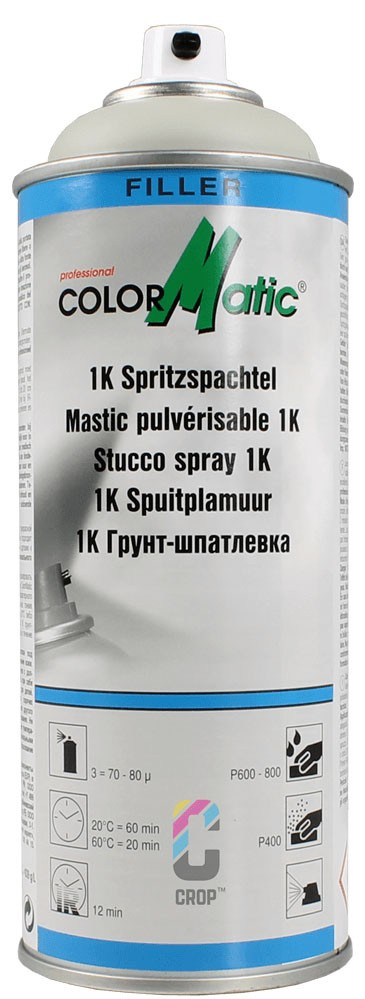Colormatic 1K Spritzspachtel in Spraydose - Schnelle Lieferung - CROP