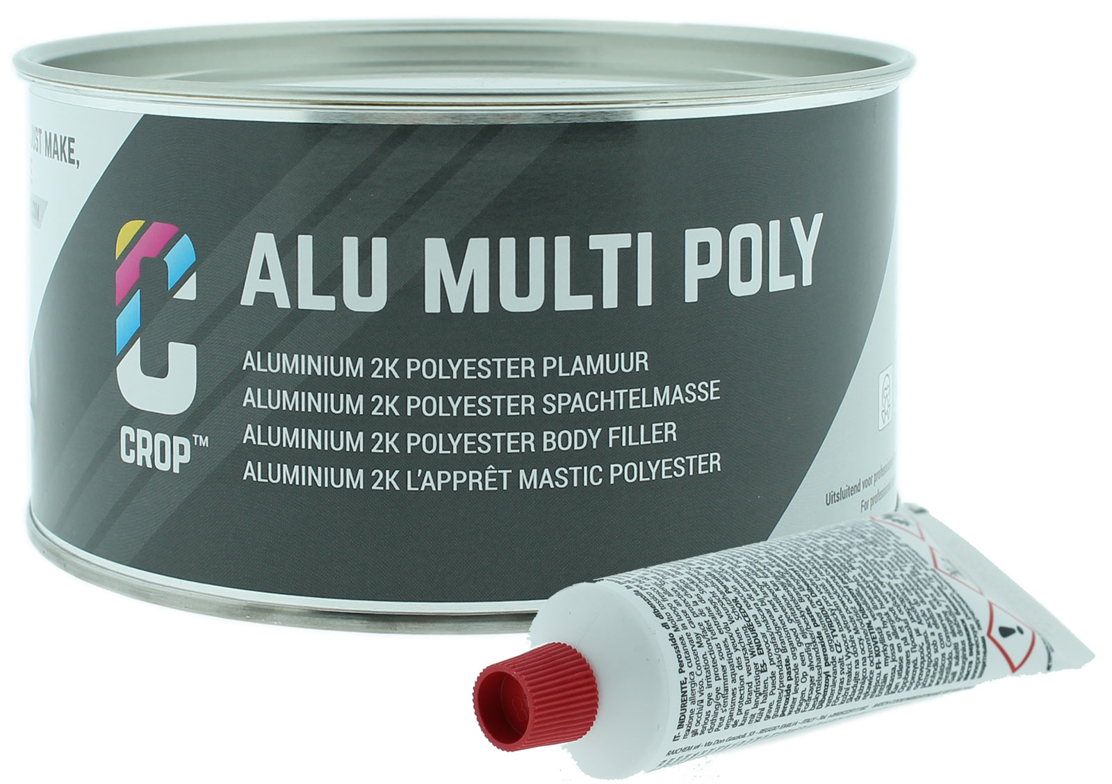 Mastic polyester 2K pour aluminium ALU MULTI POLY de CROP - CROP