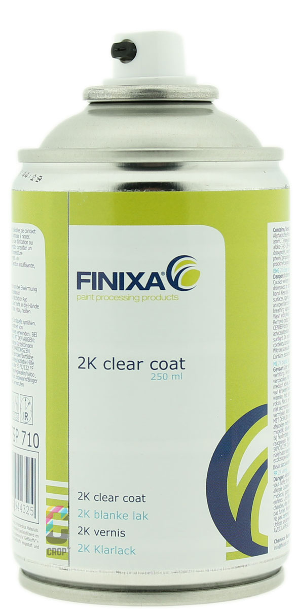 Wrak Minnaar Verscheidenheid FINIXA 2K Clear Coat Spray - High Gloss - CROP