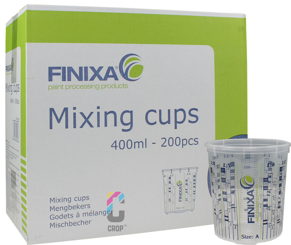Printed Mixing Cups Finixa - CCF-MCP 0400 - Pro Detailing