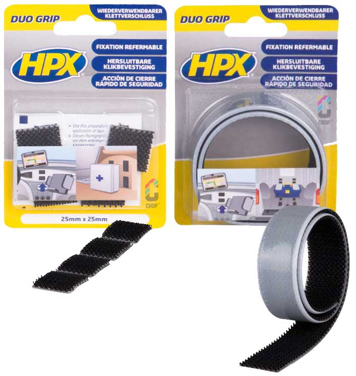 Begunstigde entiteit boycot HPX DUO GRIP Velcro/Klittenbandtape - CROP