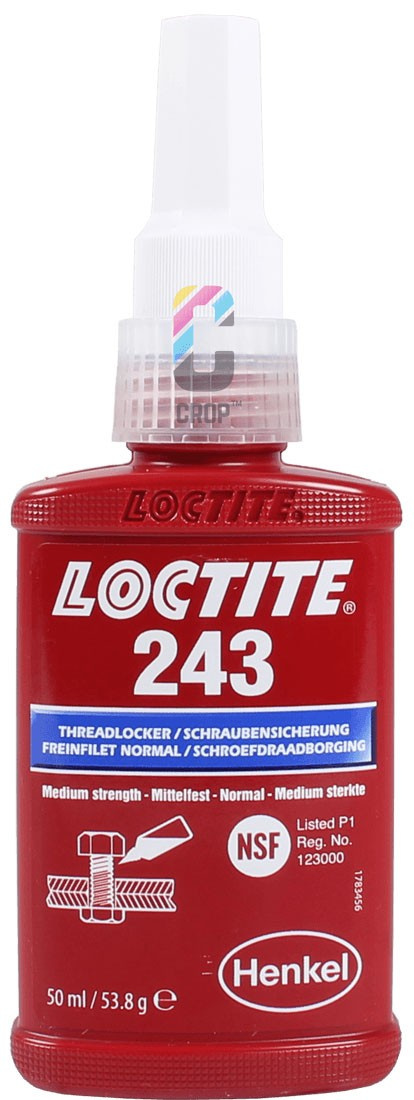 Freinfilet rouge LOCTITE 268 forte résistance (19g)
