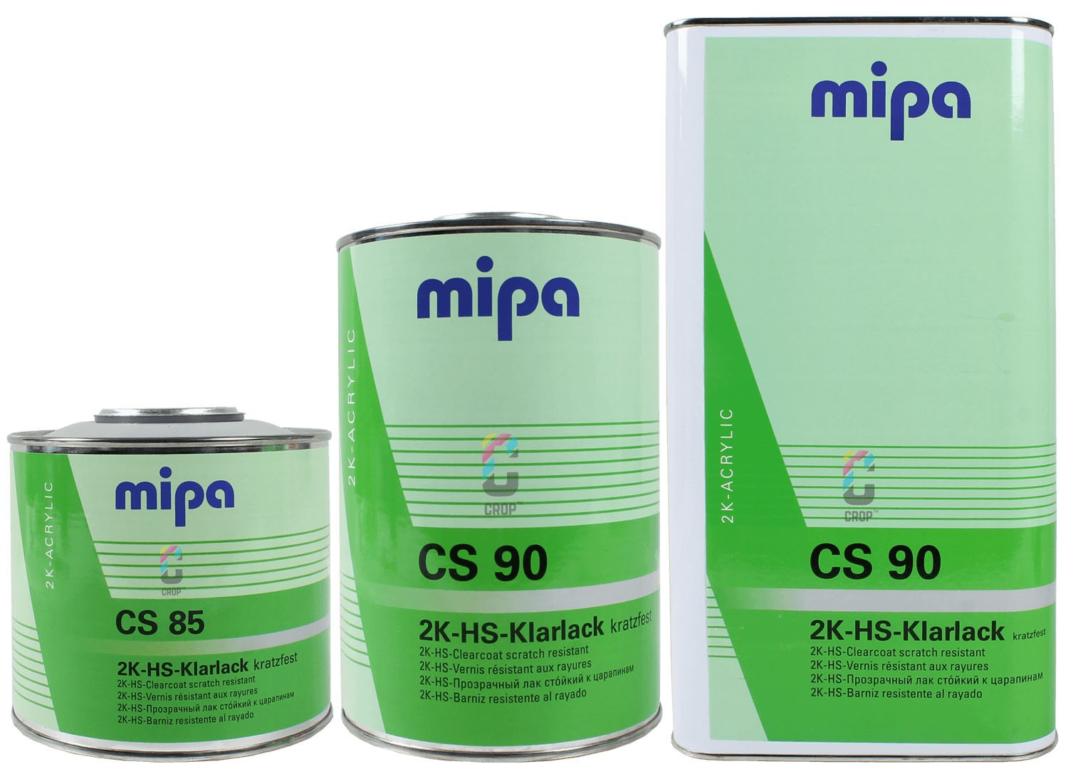 Vernis transparent 2K ultra-résistant aux rayures - CS90 de MIPA