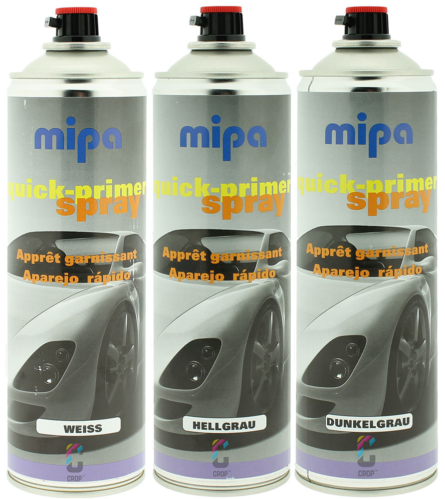 MIPA Quick Primer Spray 500ml - universell, schnell trocknend - Schnelle  Lieferung - CROP