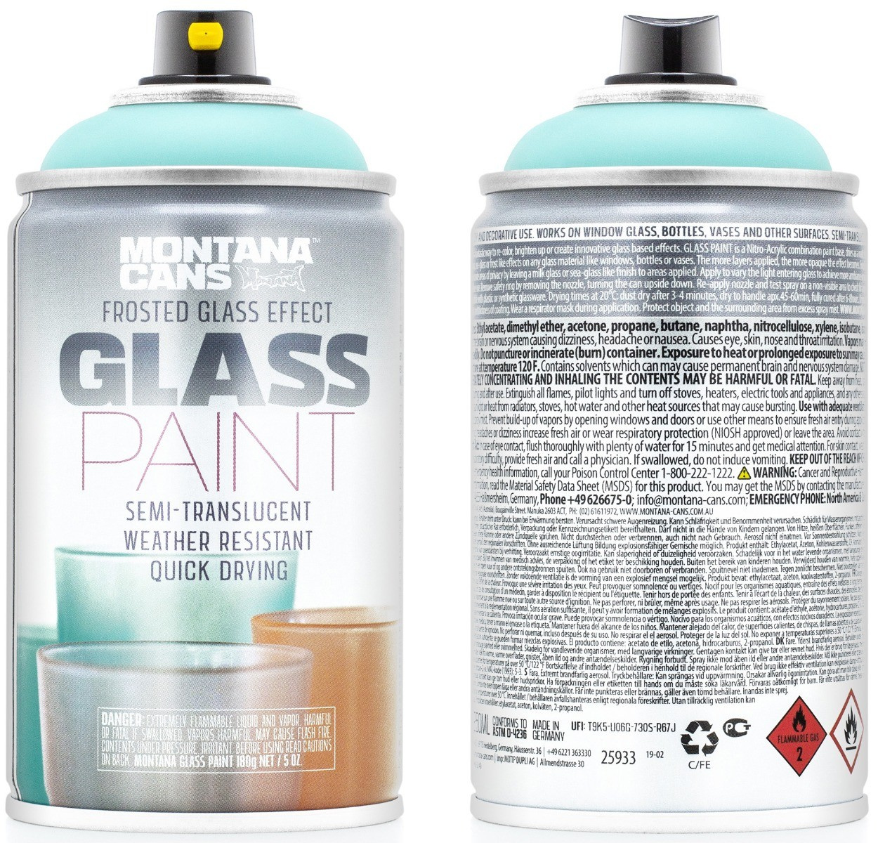 Produit Chimique Industriel Gas Anti-poussière Spray Peinture