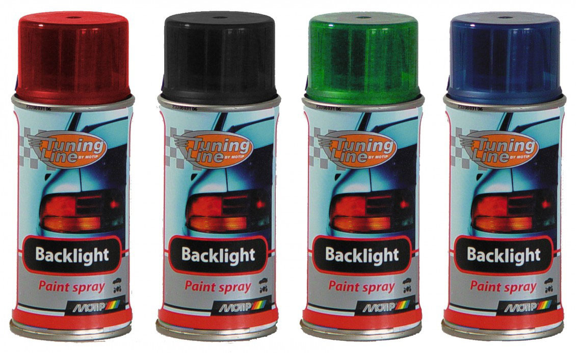 MOTIP Tuning Line Backlight Paint Spraydose 150ml - Rücklichtfarbe -  Schnelle Lieferung - CROP