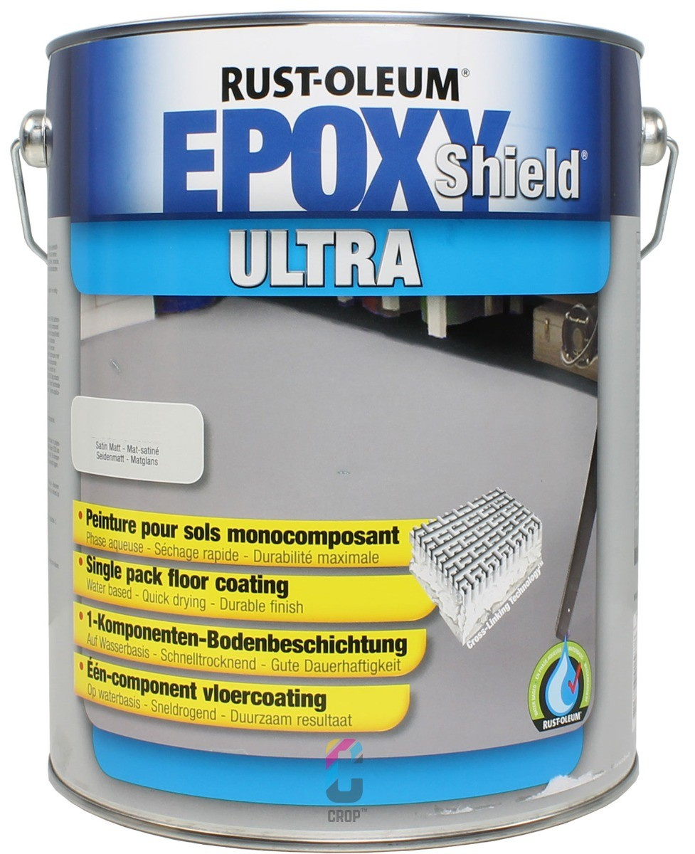 In de naam uniek Bespreken Rust-Oleum EPOXYSHIELD ULTRA Floor Coating Quick Drying - 5 liter - CROP