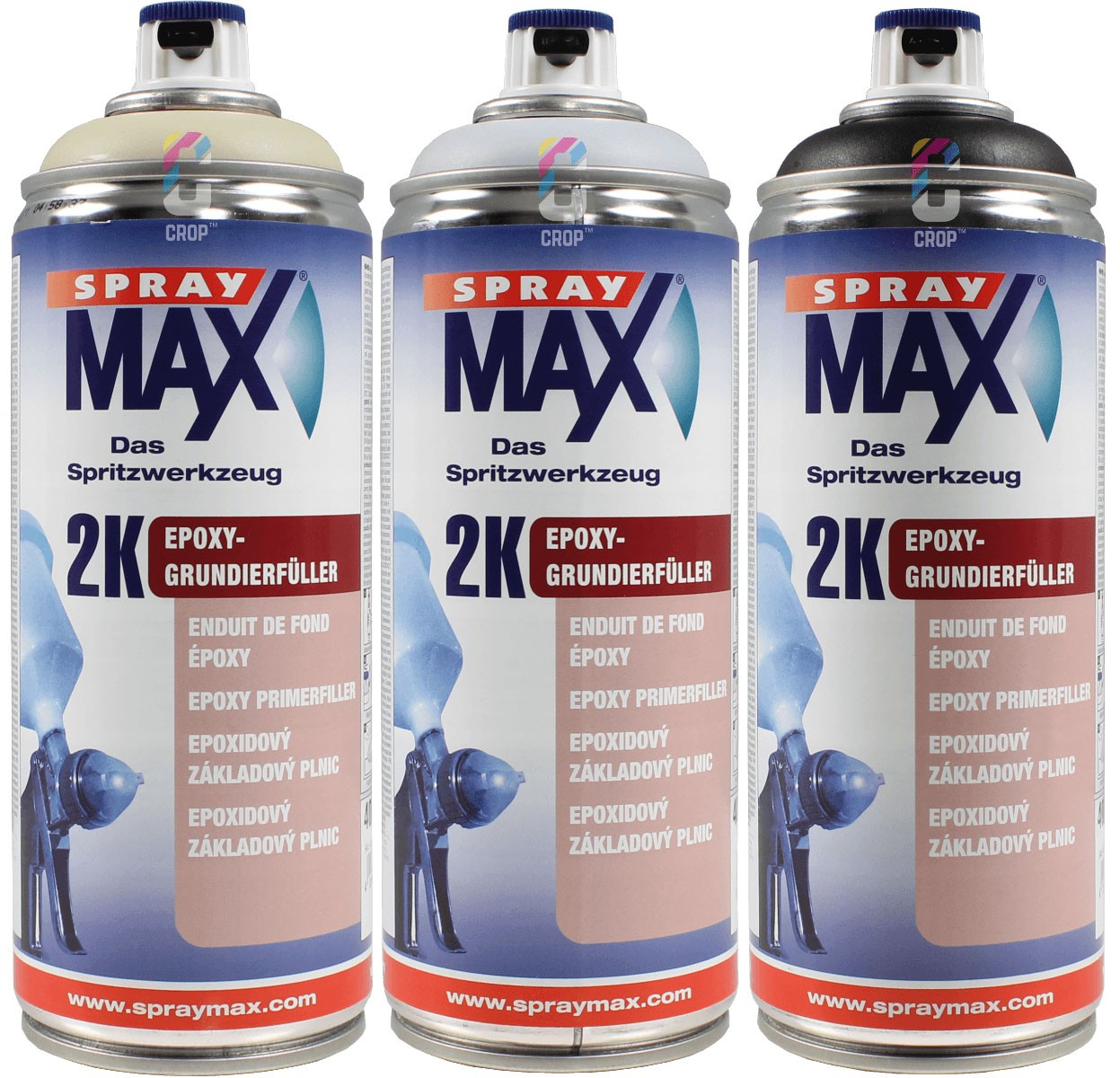 2K Epoxy Spuitbus SprayMax 400ml - CROP