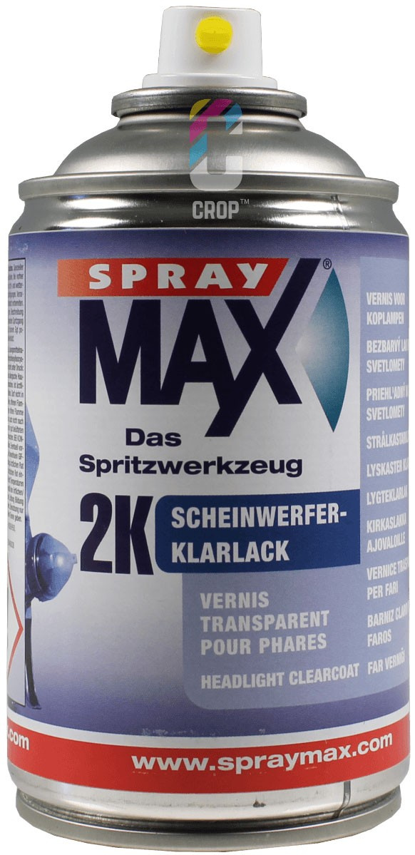 Comprar Barniz transparente reparador de faros 2K en aerosol SprayMax? -  CROP
