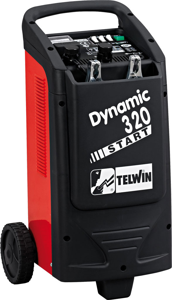 TELWIN DYNAMIC 320 START Batterieladegerät + Starthilfe - CROP
