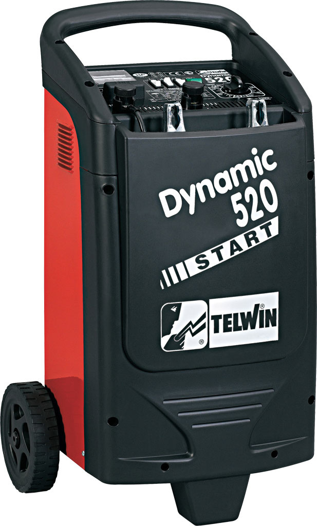TELWIN DYNAMIC 520 START Batterieladegerät + Starthilfe - CROP