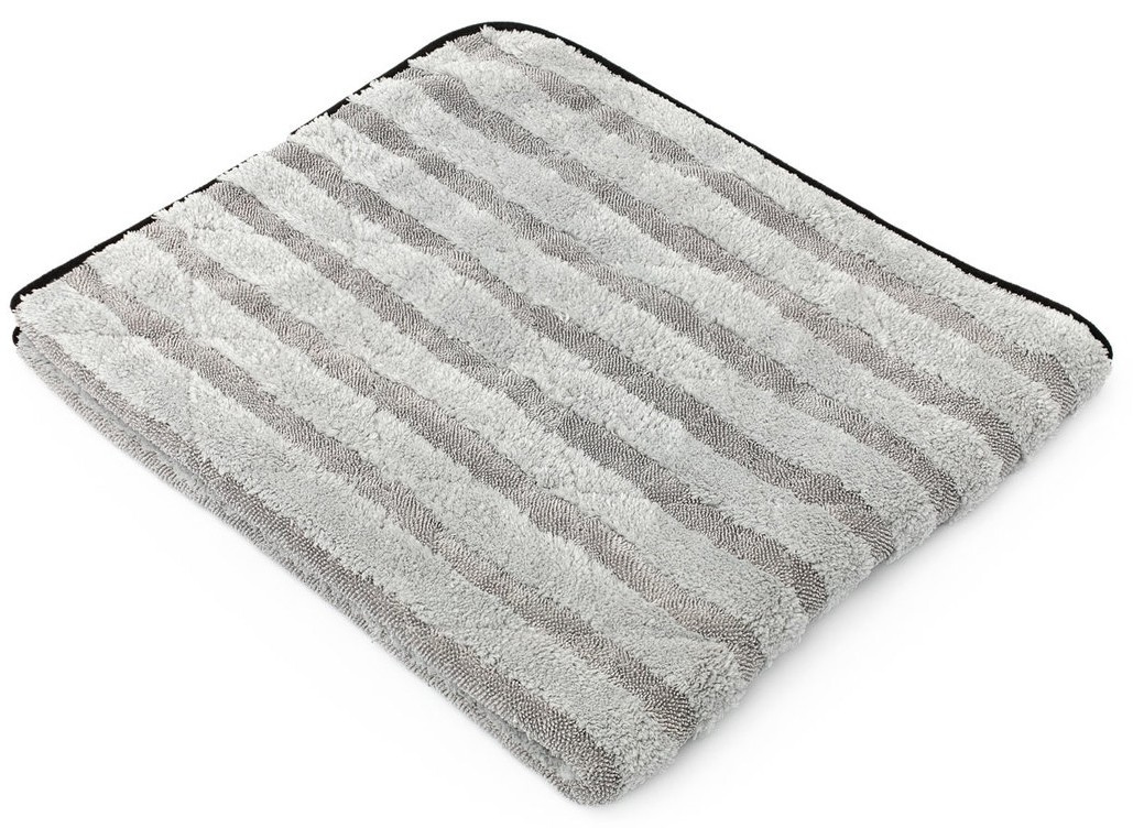 2-Pack Grey 15in x 24in The Gauntlet Microfiber Drying Towel The Rag Company
