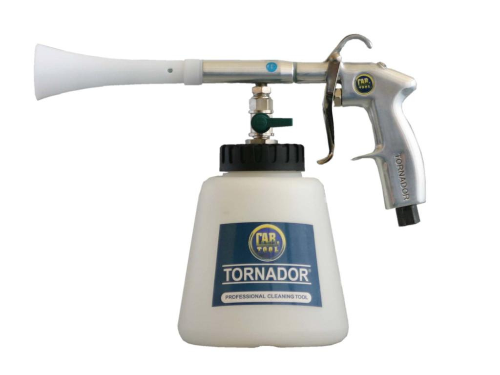 Reinigungspistole Druckluft Reiniger Tornado-Effekt Zusätzliche Bürstendüse