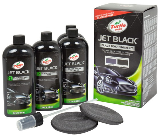 Turtle Jet Black Box Car Paint Restorer Kit - Ballina Motor Care