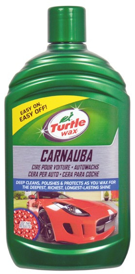 ▷ Chollo Cera líquida de carnauba Turtle Wax para coche de 500 ml por sólo  10,72€ (33% de descuento)