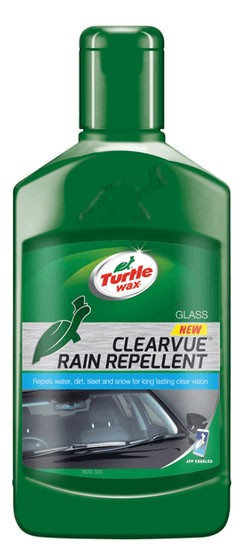 TURTLE WAX Green Line Clearvue Rain Repellent 300ml - Rain-X für  Autoscheiben - CROP
