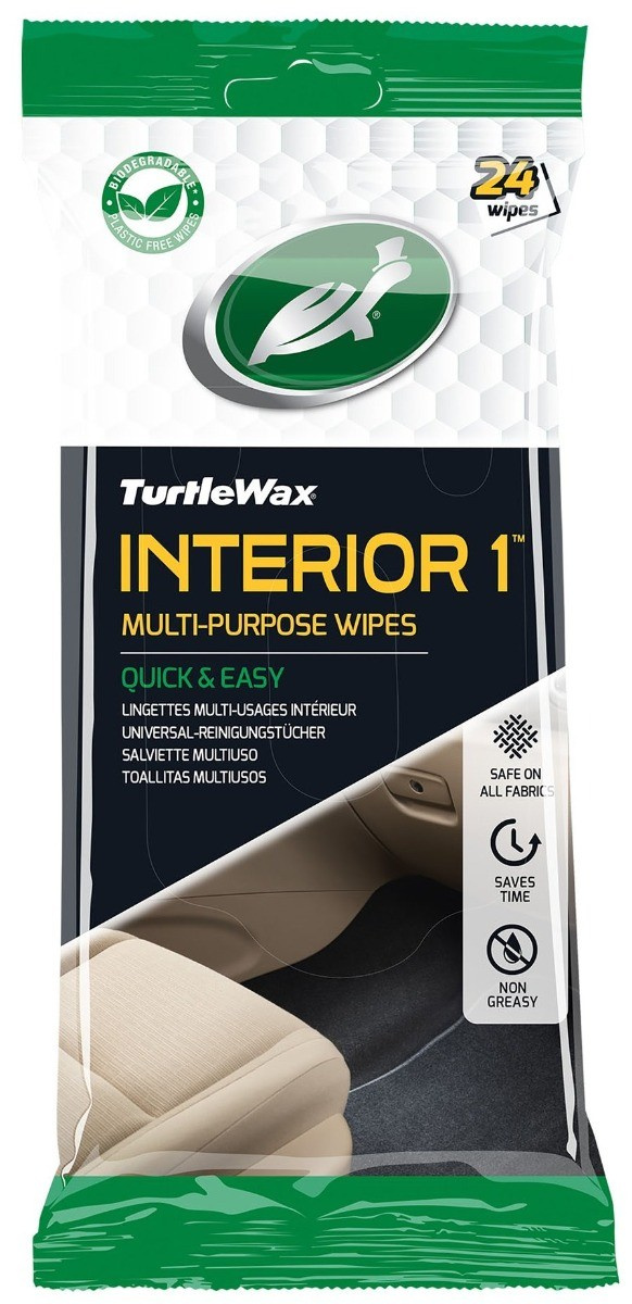 Turtle Wax Luxe Leather Cleaner & Conditioner Wipes