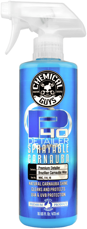 Chemical Guys WAC_114 P40 Detailer Quick Detailer and UV Protectant (1  Gal), 128 Fl Oz (Pack of 1)