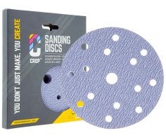 CROP Discos Lijadores Cerámicos Morados 150mm - 10 piezas