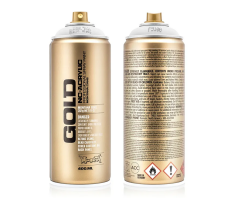 Montana GOLD Fluoreszierende Farbe WEISS Spraydose 400ml