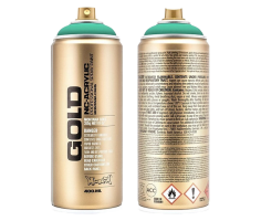 Montana GOLD Fluoreszierende Farbe CYAN Spraydose 400ml