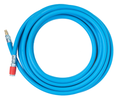 SATA Luchtslang Blauw 9mm Snelkoppeling & Nippel - 10 meter