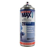 SprayMax 2K Blanke Lak HOOGGLANS spuitbus 400ml