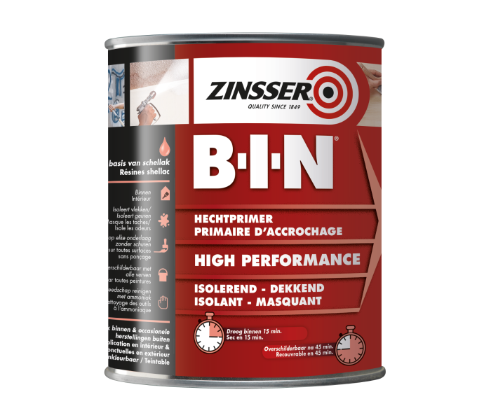 Zinsser Bin Primer 1 liter Hechtprimer & Isolator