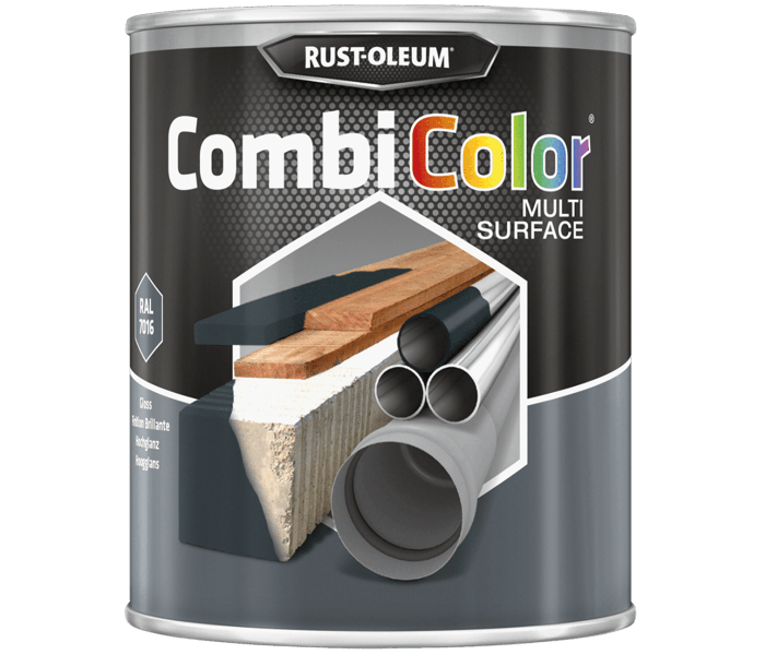 Rust-Oleum CombiColor Multi-Surface Hoogglans RAL7016 - 750ml