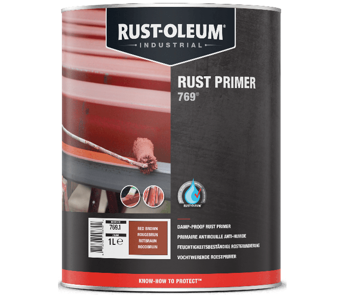 Rust-Oleum 769 Vochtwerende Roestprimer Roodbruin 1kg