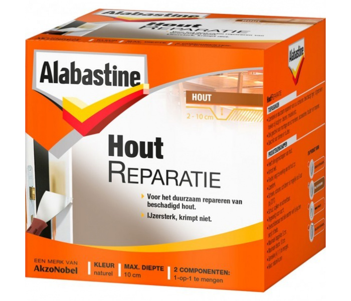 Alabastine Houtreparatie 500 gram
