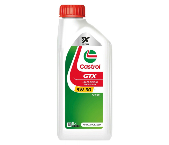 Castrol GTX 5w30 C4 oil 1 liter - CROP