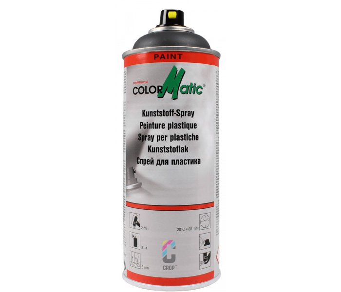Colormatic Bumperspray in Spuitbus 400ml Donker Grijs