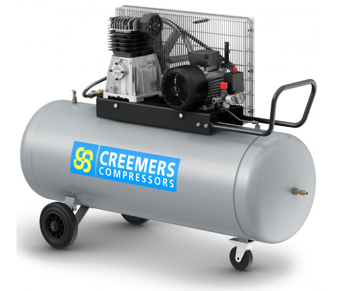 CREEMERS 387-90 Compressore Mobile 90lt - 10 Bar - CROP